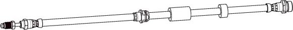 CEF 515131 - Тормозной шланг autodnr.net