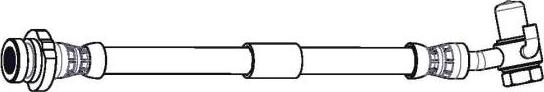 CEF 515343 - Гальмівний шланг autocars.com.ua