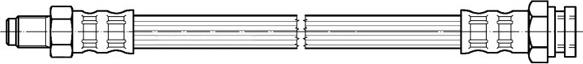 CEF 516971 - Тормозной шланг autodnr.net