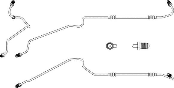 CEF 518291 - Гальмівний шланг autocars.com.ua