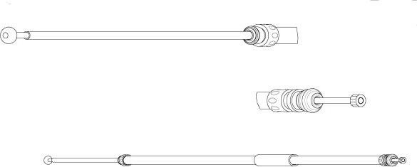 CEF BW02142 - Трос, гальмівна система autocars.com.ua