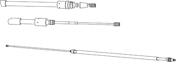 CEF CT02202 - Трос, гальмівна система autocars.com.ua