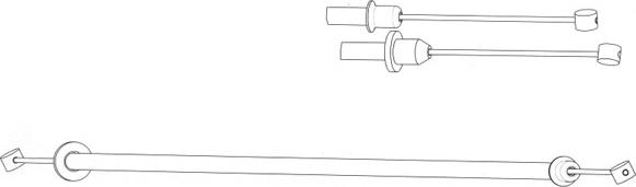 CEF DM02201 - Тросик, cтояночный тормоз autodnr.net