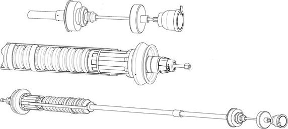 CEF PU01152 - Трос, управління зчепленням autocars.com.ua