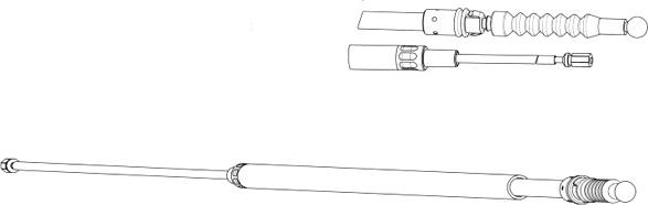 CEF VW02200 - Тросик, cтояночный тормоз autodnr.net