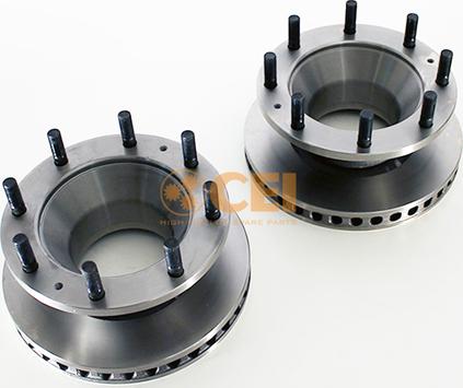 C.E.I. 198669 - Гальмівний диск autocars.com.ua