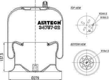 C.E.I. 262561 - Кожух пневматической рессоры avtokuzovplus.com.ua