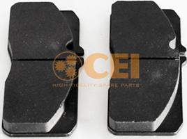 C.E.I. 584023 - Гальмівні колодки, дискові гальма autocars.com.ua