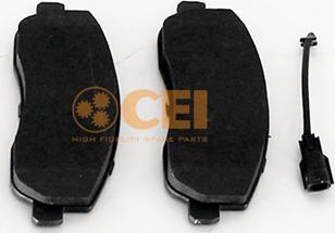 C.E.I. 584103 - Гальмівні колодки, дискові гальма autocars.com.ua