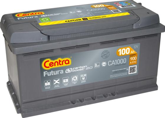 CENTRA CA1000 - Стартерная аккумуляторная батарея, АКБ autodnr.net