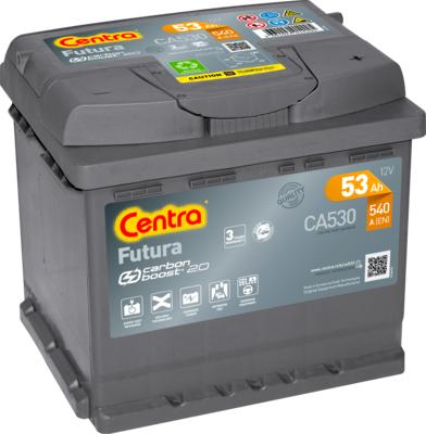 CENTRA CA530 - Стартерна акумуляторна батарея, АКБ autocars.com.ua