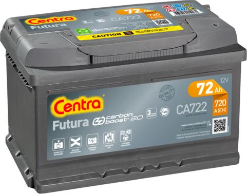 CENTRA CA722 - Стартерная аккумуляторная батарея, АКБ autodnr.net