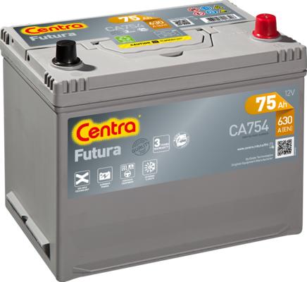 CENTRA CA754 - Стартерная аккумуляторная батарея, АКБ autodnr.net
