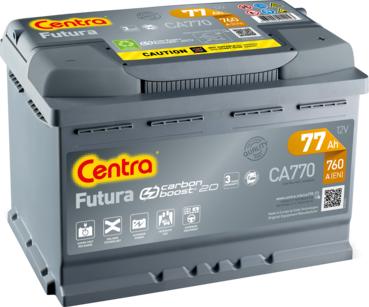 CENTRA CA770 - Стартерна акумуляторна батарея, АКБ autocars.com.ua