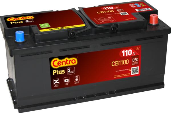CENTRA CB1100 - Стартерна акумуляторна батарея, АКБ autocars.com.ua