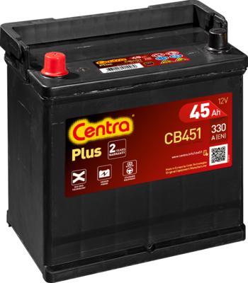CENTRA CB451 - Стартерна акумуляторна батарея, АКБ autocars.com.ua