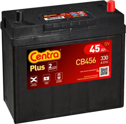 CENTRA CB456 - Стартерна акумуляторна батарея, АКБ autocars.com.ua
