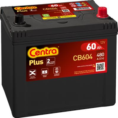 CENTRA CB604 - Стартерна акумуляторна батарея, АКБ autocars.com.ua