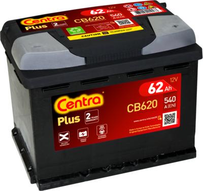 CENTRA CB620 - Стартерна акумуляторна батарея, АКБ autocars.com.ua