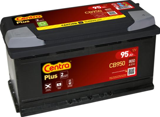 CENTRA CB950 - Стартерна акумуляторна батарея, АКБ autocars.com.ua
