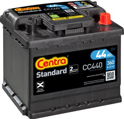 CENTRA CC440 - Стартерна акумуляторна батарея, АКБ autocars.com.ua