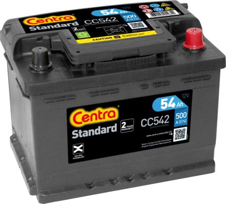 CENTRA CC542 - Стартерная аккумуляторная батарея, АКБ autodnr.net