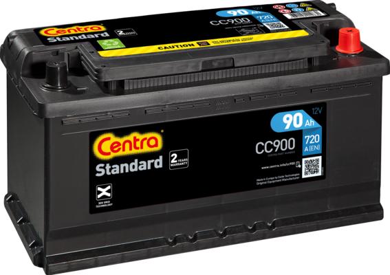 CENTRA CC900 - Стартерна акумуляторна батарея, АКБ autocars.com.ua