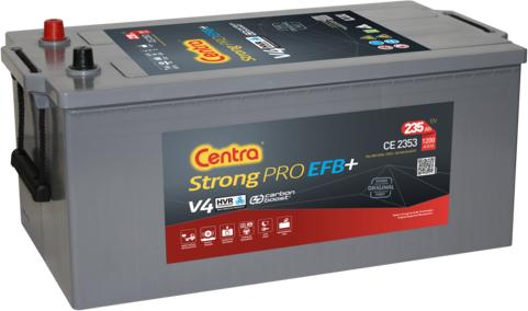 CENTRA CE2353 - Стартерна акумуляторна батарея, АКБ autocars.com.ua