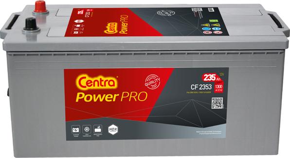 CENTRA CF2353 - Стартерная аккумуляторная батарея, АКБ autodnr.net