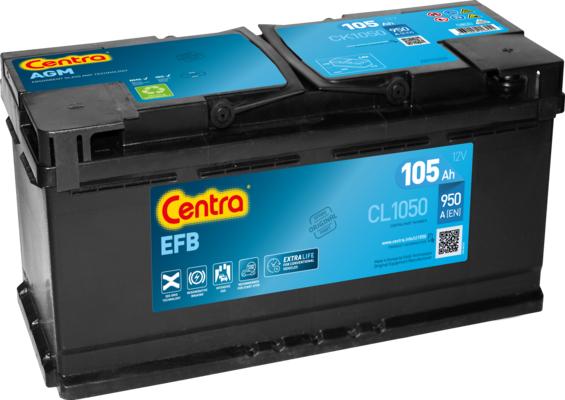CENTRA CK1050 - Стартерная аккумуляторная батарея, АКБ autodnr.net