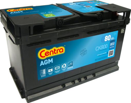 CENTRA CK800 - Стартерна акумуляторна батарея, АКБ autocars.com.ua