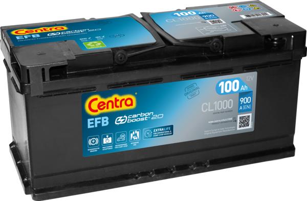 CENTRA CL1000 - Стартерна акумуляторна батарея, АКБ autocars.com.ua