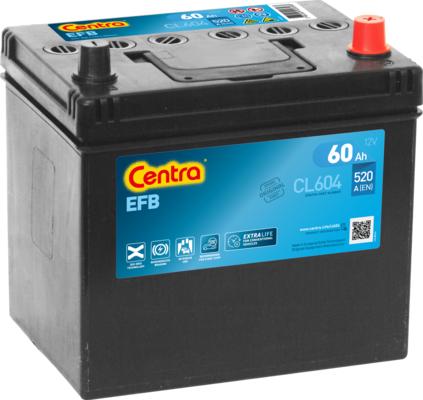 CENTRA CL604 - Стартерная аккумуляторная батарея, АКБ autodnr.net