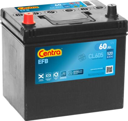 CENTRA CL605 - Стартерна акумуляторна батарея, АКБ autocars.com.ua