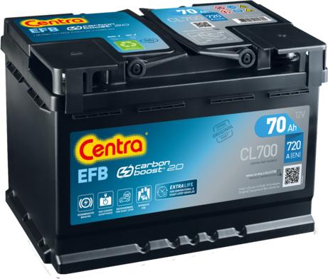 CENTRA CL700 - Стартерна акумуляторна батарея, АКБ autocars.com.ua