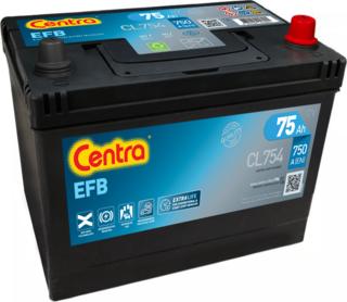 CENTRA CL754 - Стартерна акумуляторна батарея, АКБ autocars.com.ua