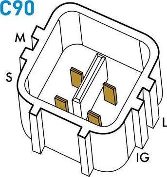 Cevam OL9447 - Генератор autocars.com.ua