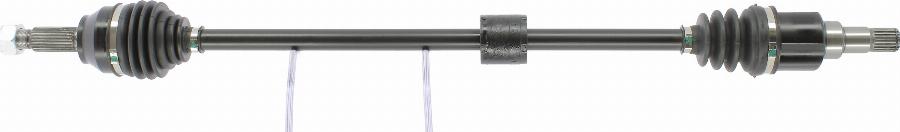 Cevam 51334 - Приводний вал autocars.com.ua