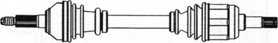 Cevam 7074 - Приводний вал autocars.com.ua