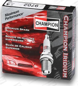 Champion 9702 - Свічка запалювання autocars.com.ua