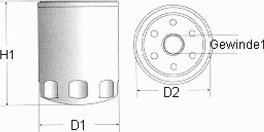 Champion B103/606 - Масляний фільтр autocars.com.ua