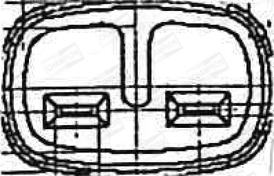 Champion BAEA433 - Котушка запалювання autocars.com.ua