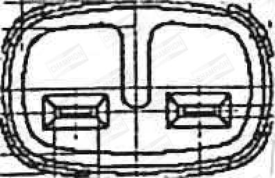 Champion BAEA434 - Котушка запалювання autocars.com.ua