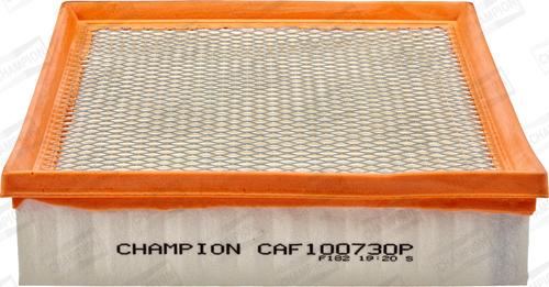 Champion CAF100730P - Повітряний фільтр autocars.com.ua