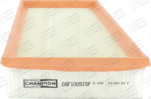 Champion CAF100915P - Повітряний фільтр autocars.com.ua