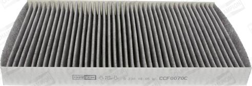 Champion CCF0070C - Фильтр воздуха в салоне autodnr.net