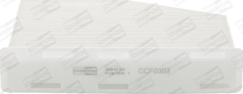 Champion CCF0303 - Фильтр воздуха в салоне avtokuzovplus.com.ua
