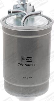Champion CFF100114 - Топливный фильтр autodnr.net