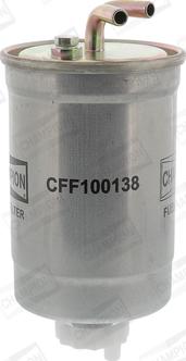 Champion CFF100138 - Топливный фильтр autodnr.net