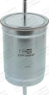 Champion CFF100247 - Топливный фильтр autodnr.net